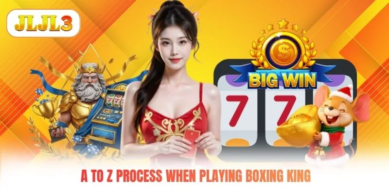 A to Z process when playing Boxing King A to Z process when playing Boxing King